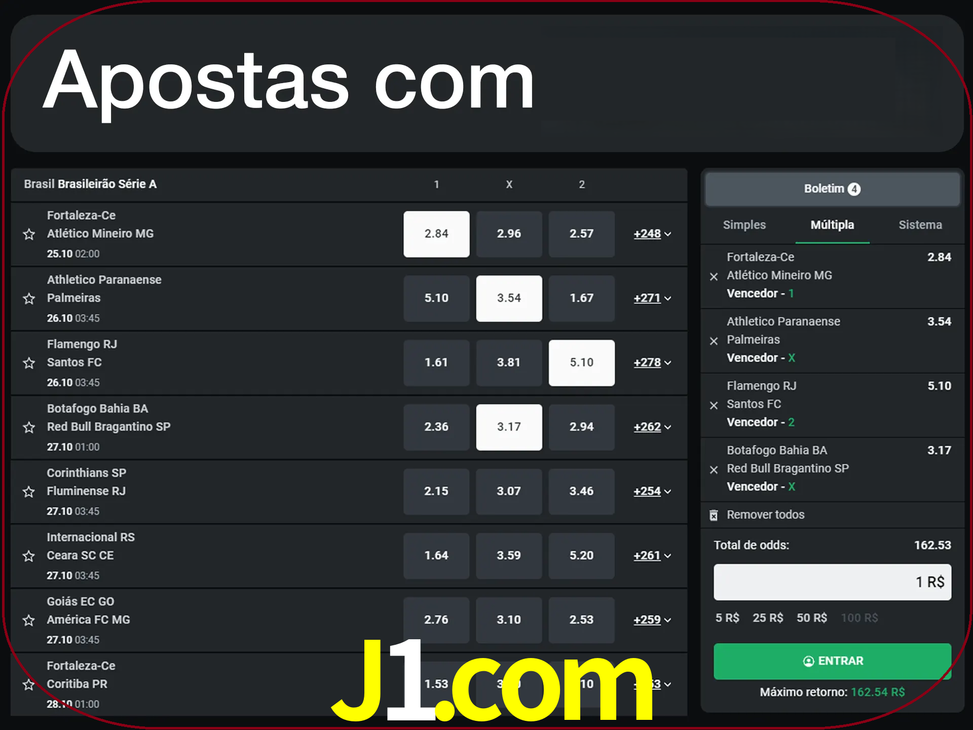 Aposte em vários diciplines com LeonBet.