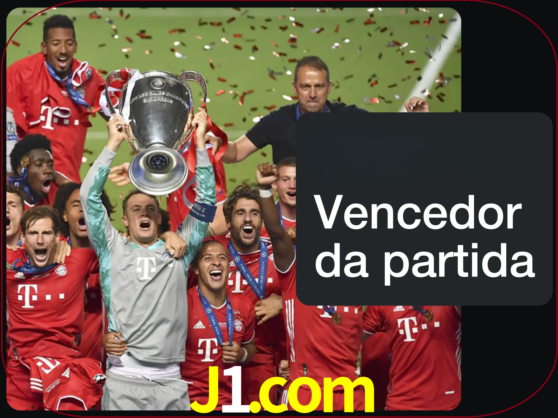 Aposte no vencedor e ganhe uma grande quantia de dinheiro.