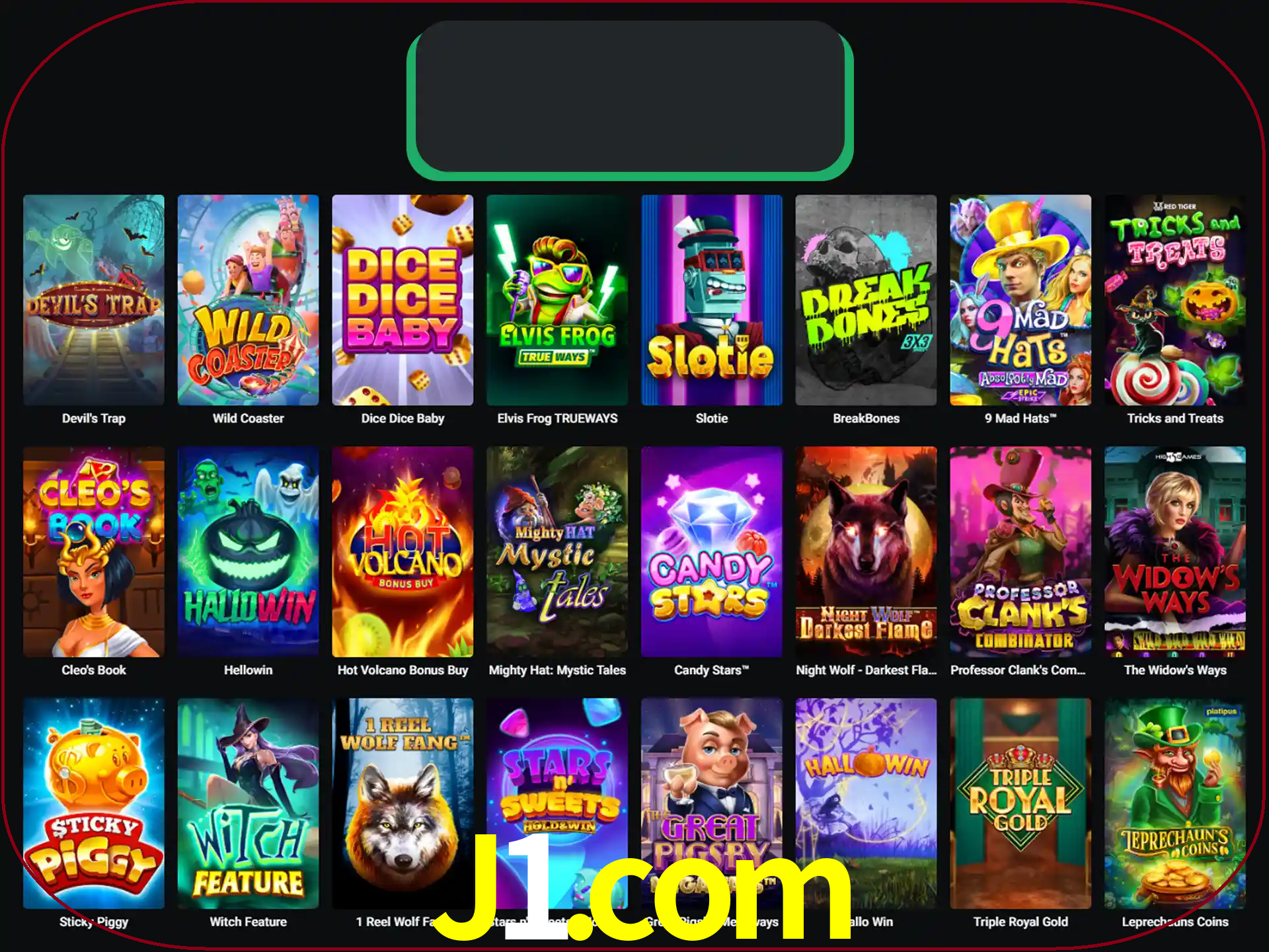 Procure por seus amados jogos de slot.