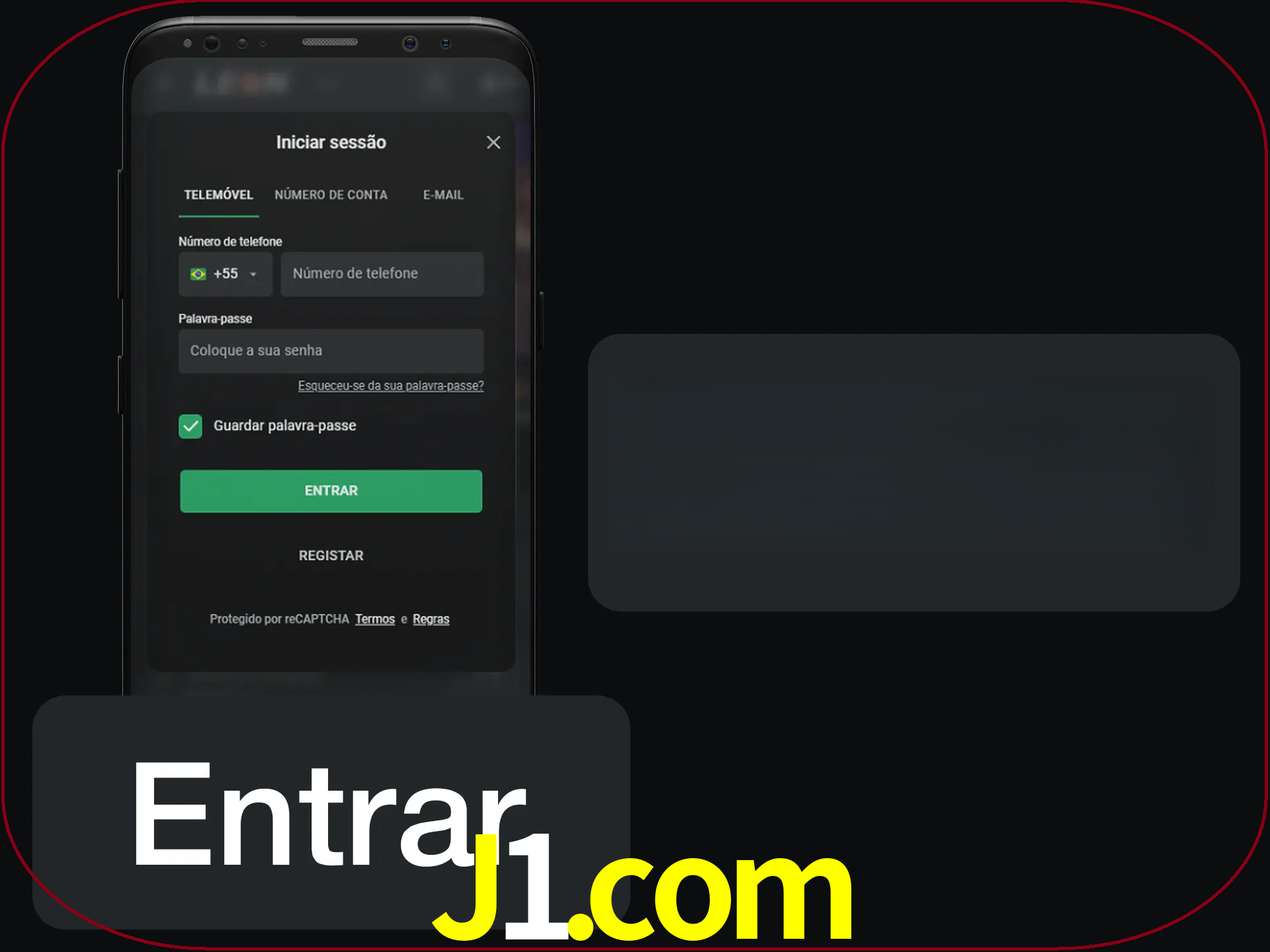 Faça o login para começar a apostar e jogar no cassino.